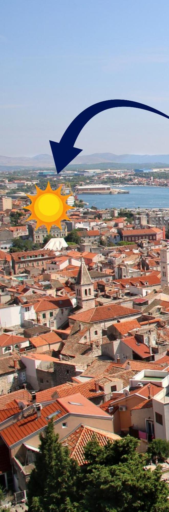 Sibenik City Center Apartment Kültér fotó